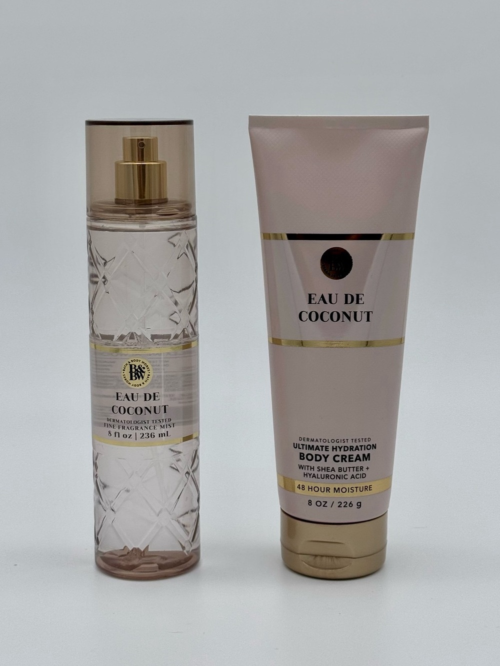 Bath and Body Works Eau De Coconut Everyday Luxuries Gift Set NWT